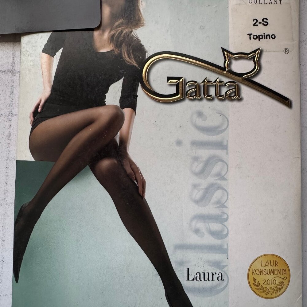 Gatta Laura 20den Classic Women Tights - COLOR -TOPINO-GRAY SIZE 2/S